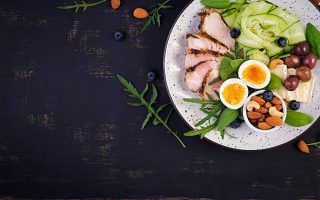 Insalata con uova sode