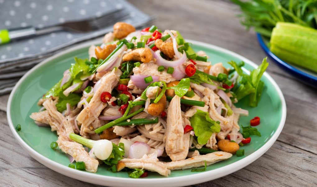 Insalata di pollo estiva