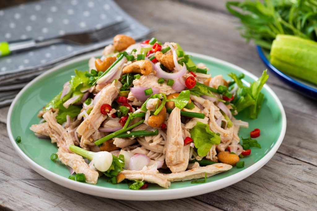Insalata di pollo estiva
