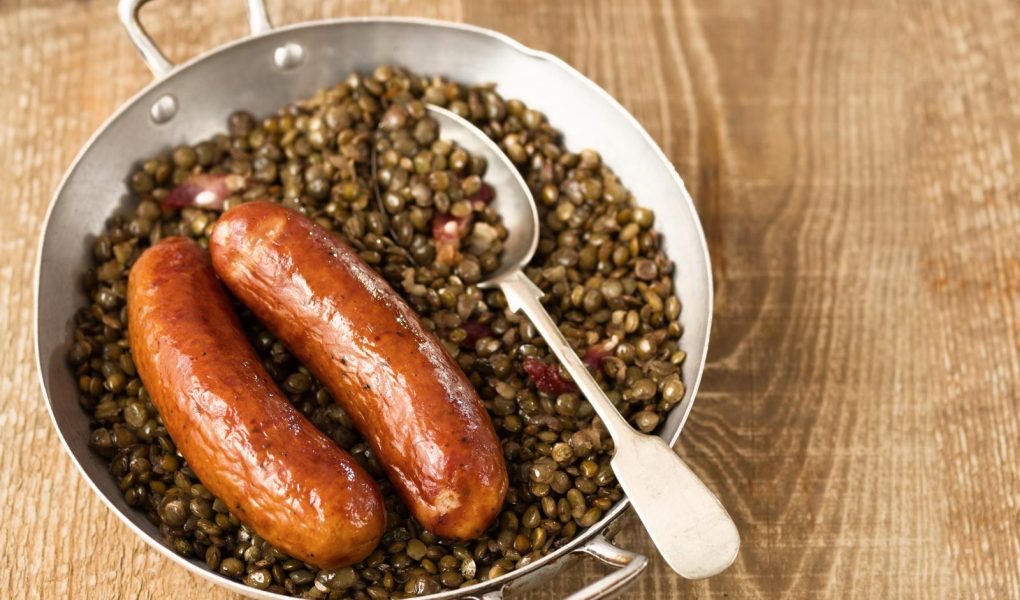 Lenticchie e salsiccia