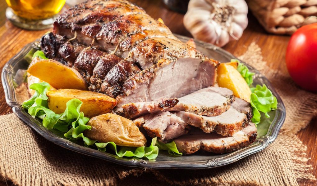 Lonza di maiale al forno