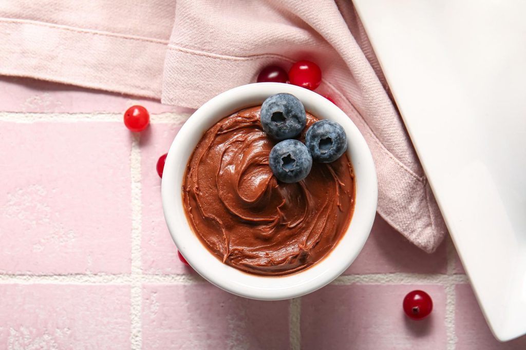 Mousse ai tre cioccolati