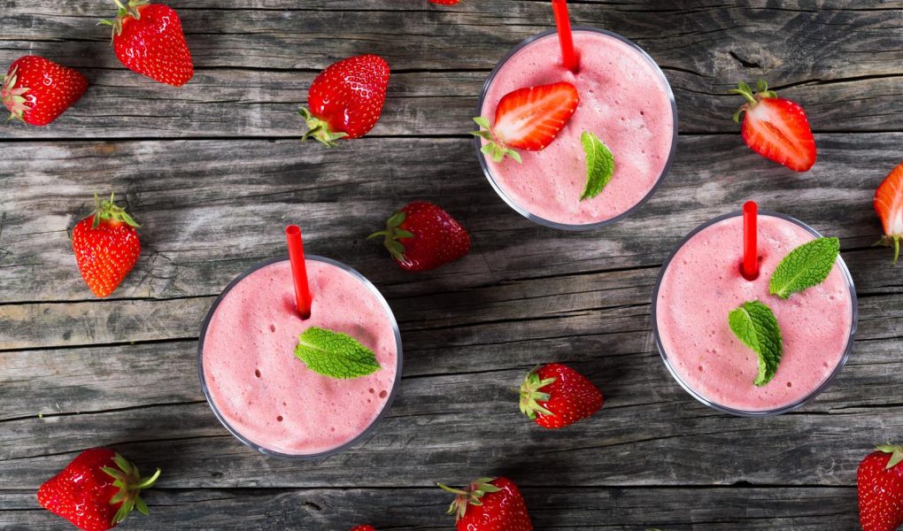 Mousse di fragole