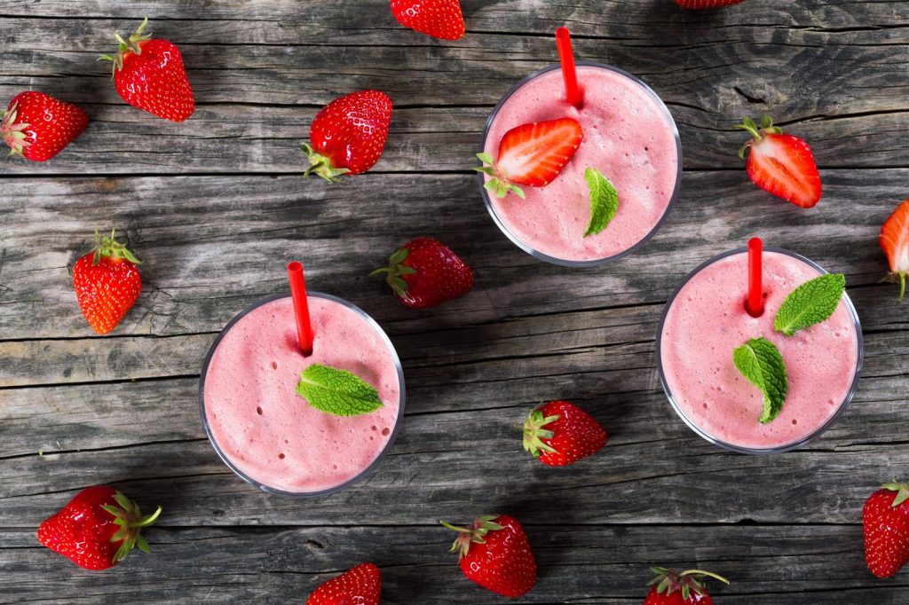 Mousse di fragole