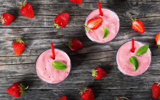 Mousse di fragole