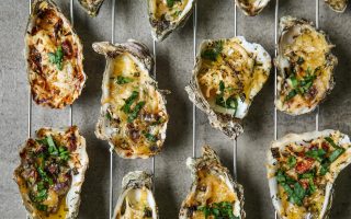 Ostriche gratinate