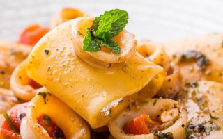 Paccheri con pesce