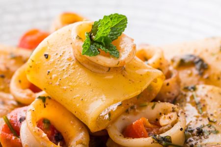Paccheri con pesce