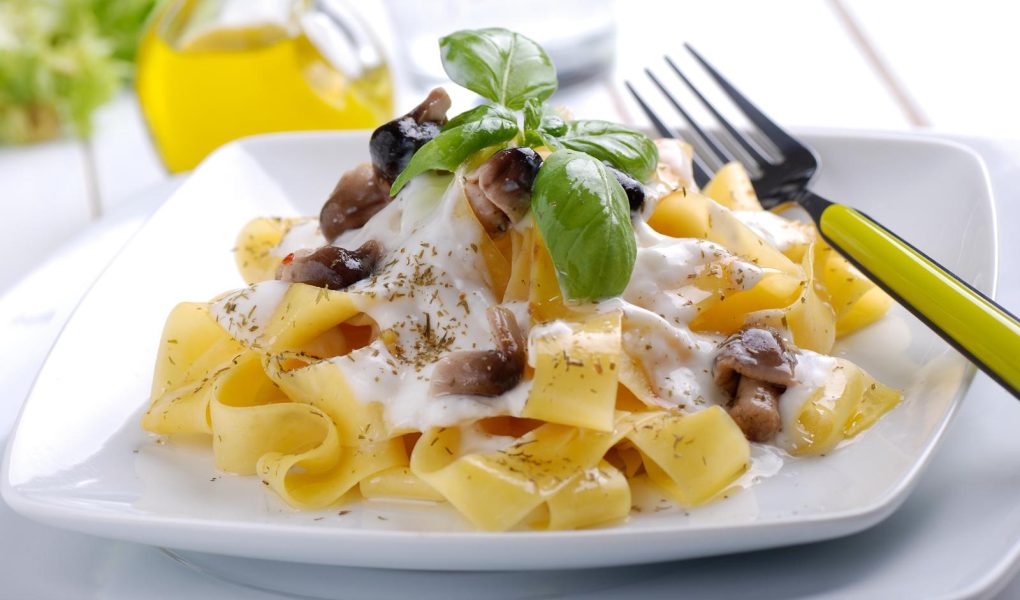 Pappardelle ai funghi