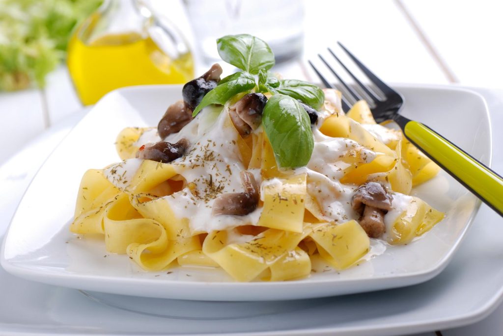 Pappardelle ai funghi
