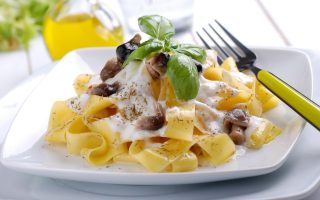 Pappardelle ai funghi