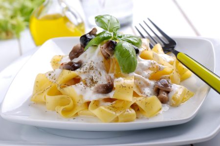 Pappardelle ai funghi