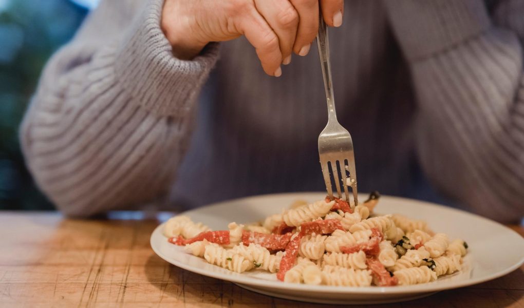 Pasta broccoli e pancetta