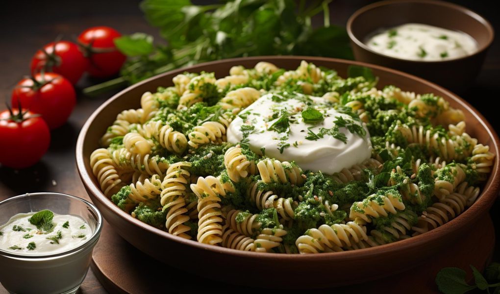 Pasta fredda al pesto