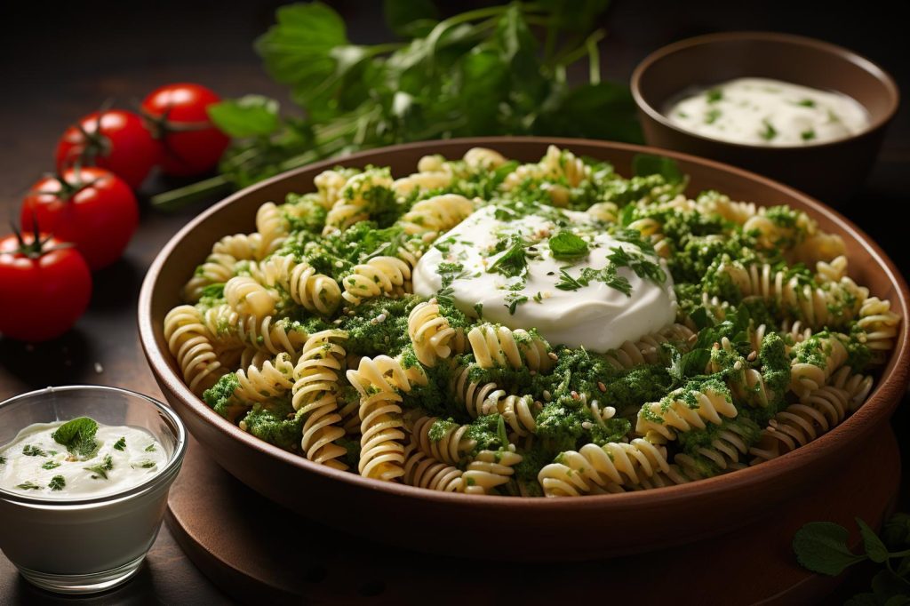 Pasta fredda al pesto