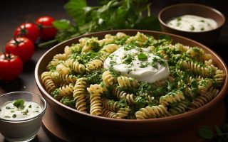 Pasta fredda al pesto