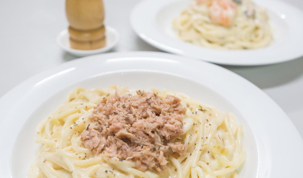 Pasta panna e tonno