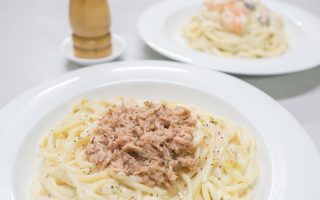 Pasta panna e tonno