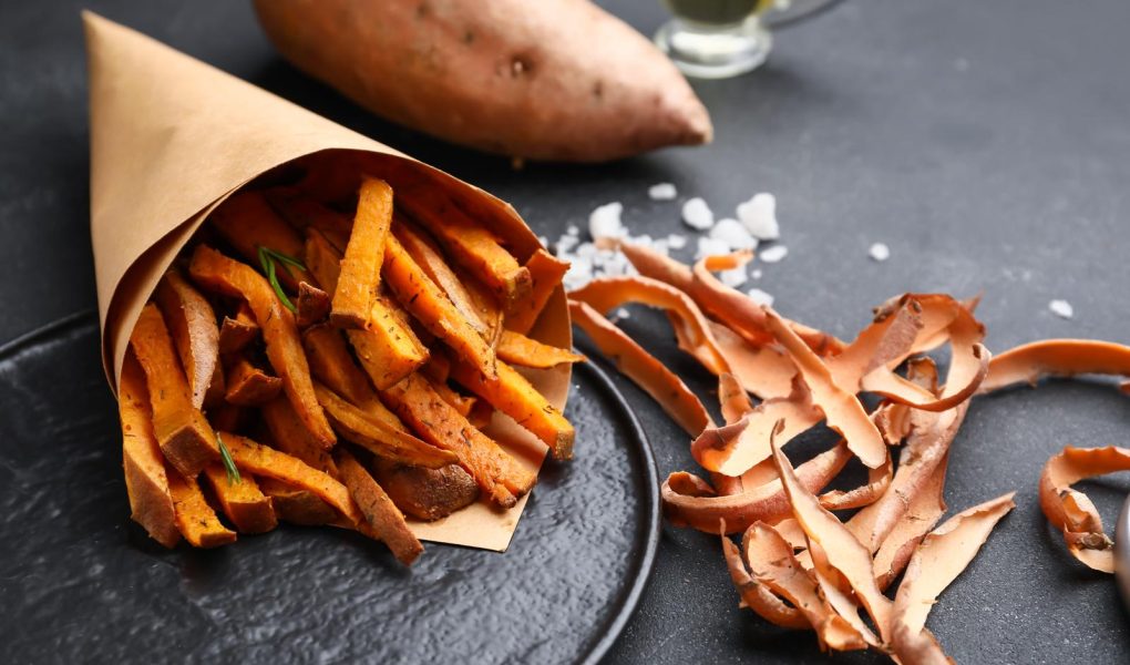 Patate dolci fritte