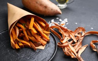 Patate dolci fritte
