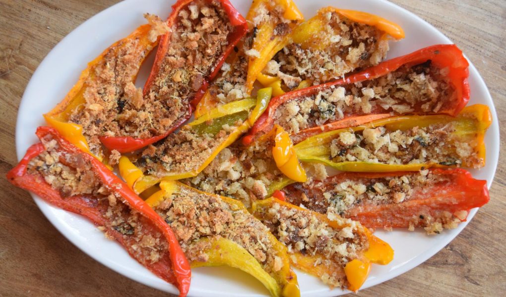 Peperoni gratinati