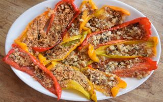 Peperoni gratinati