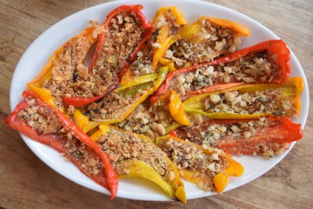 Peperoni gratinati