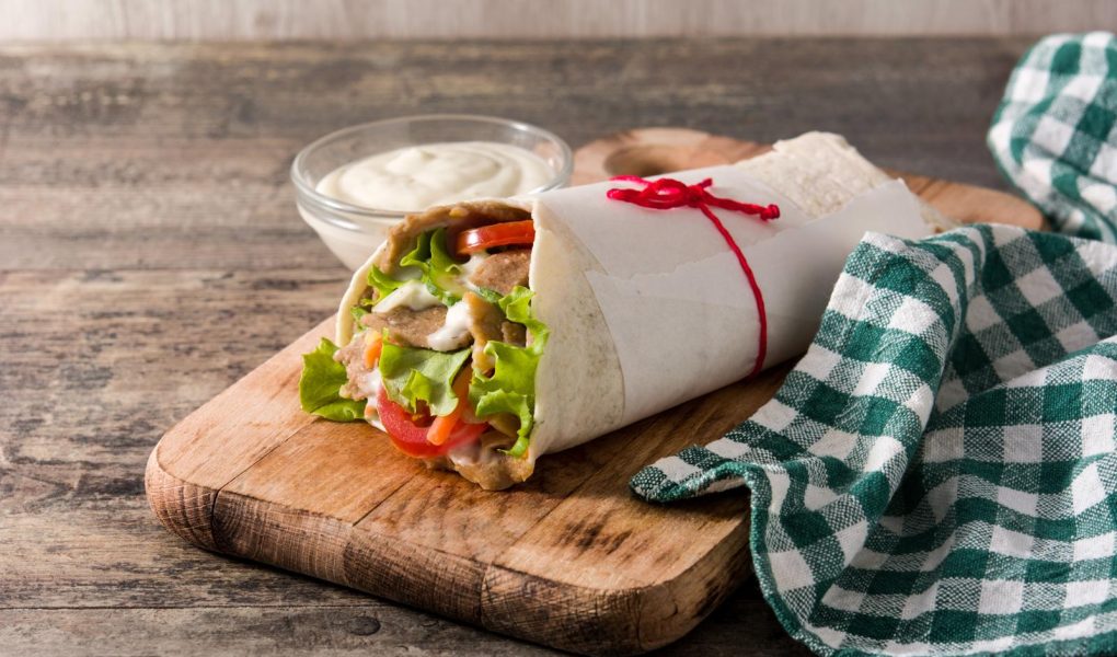 Piadina kebab