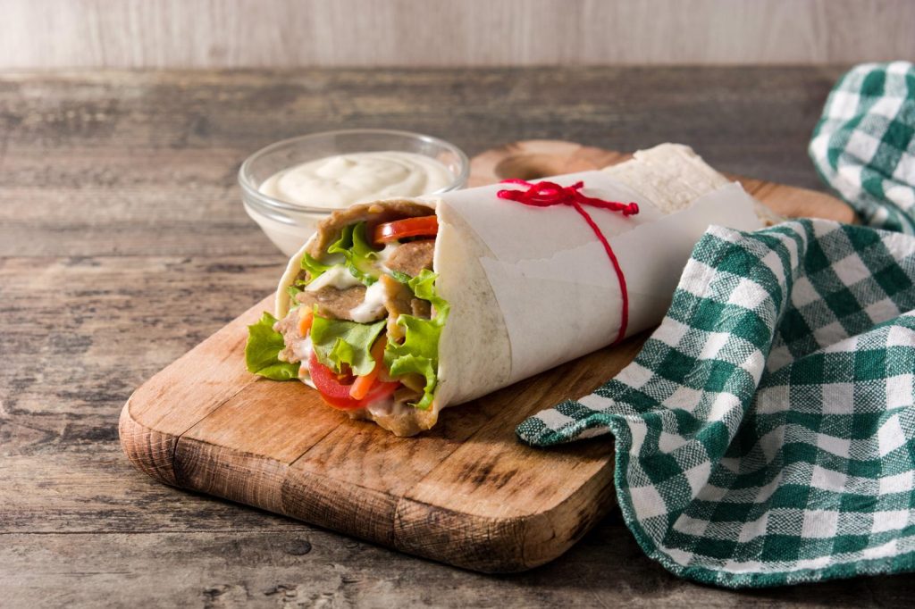 Piadina kebab