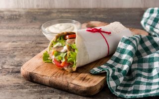 Piadina kebab
