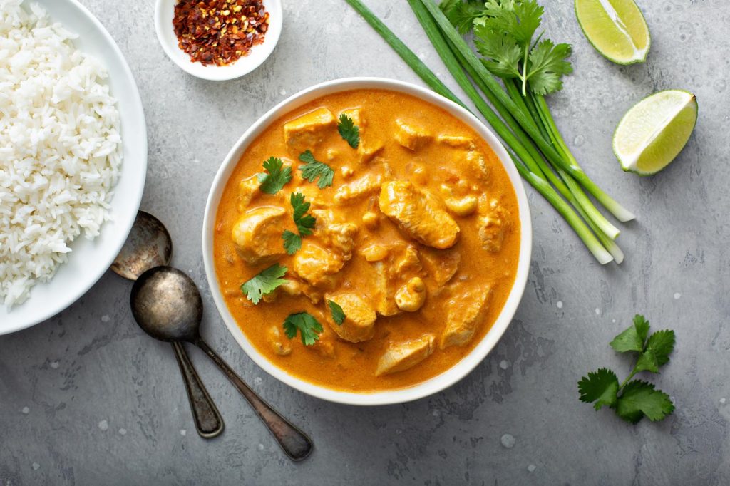 Pollo al curry light