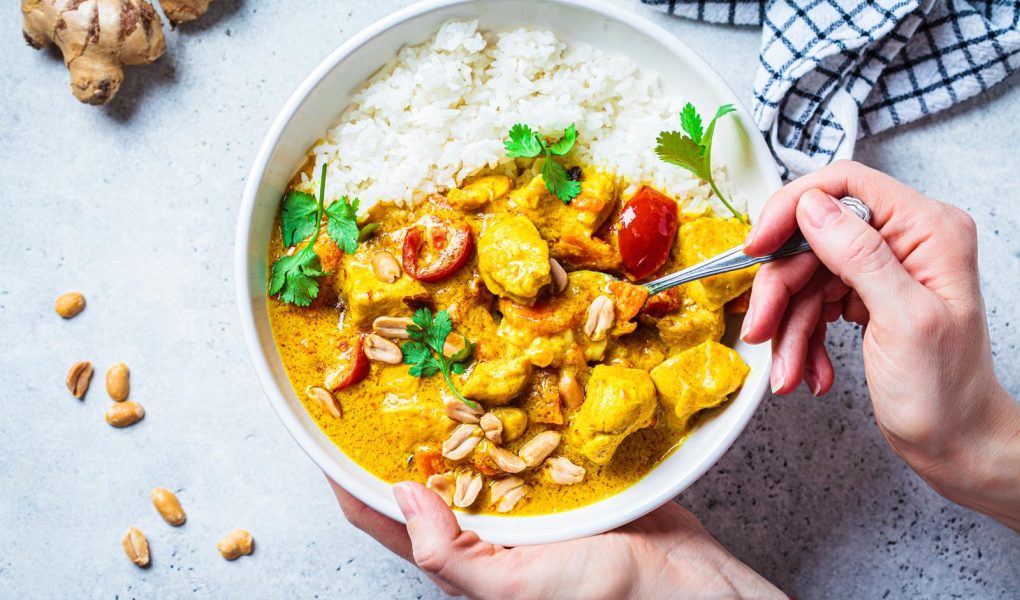 Pollo alla curcuma