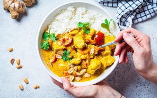 Pollo alla curcuma