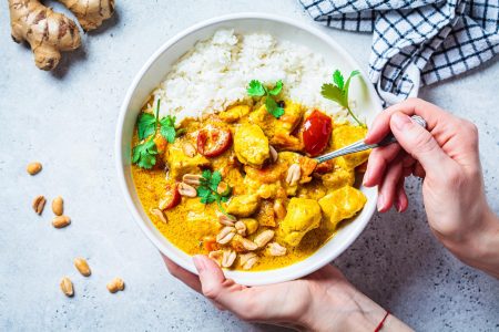 Pollo alla curcuma