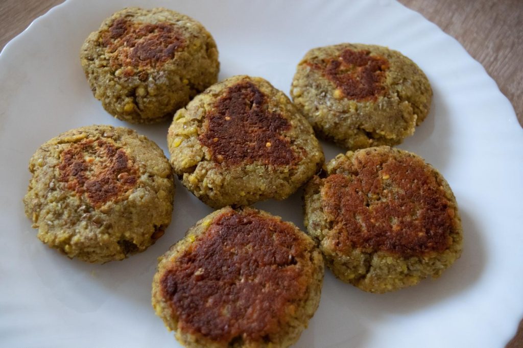 Polpette di lenticchie al forno