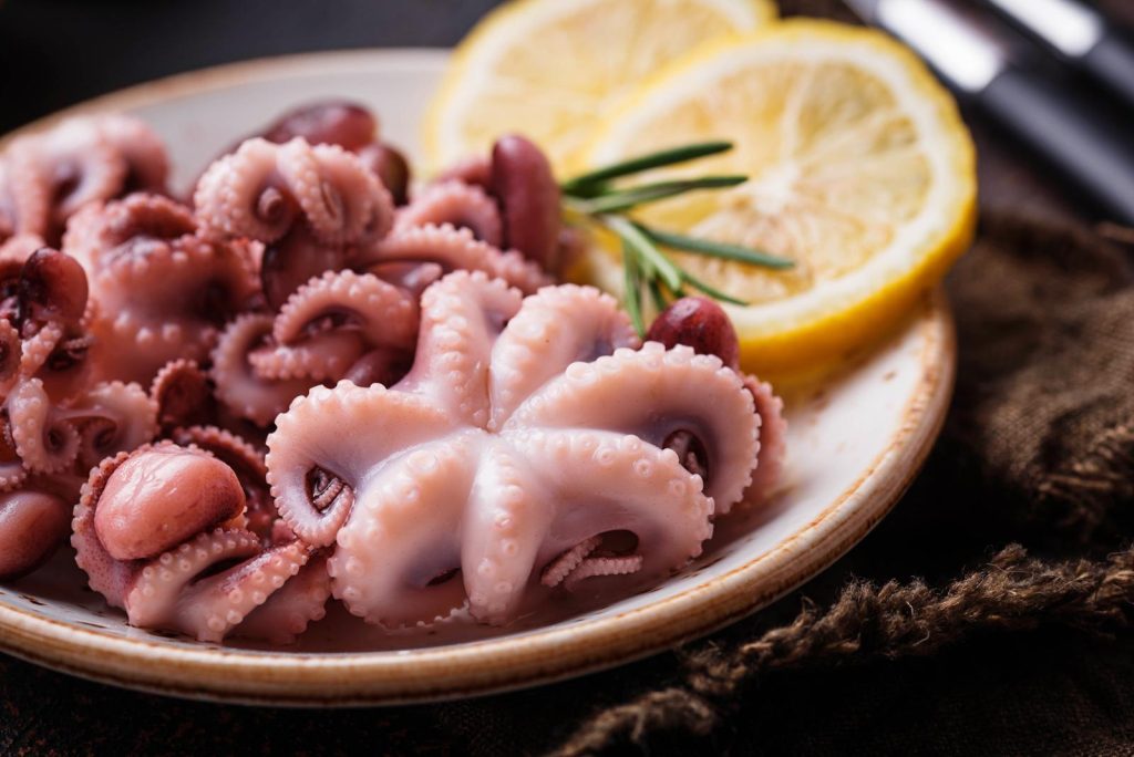 Polpo bollito