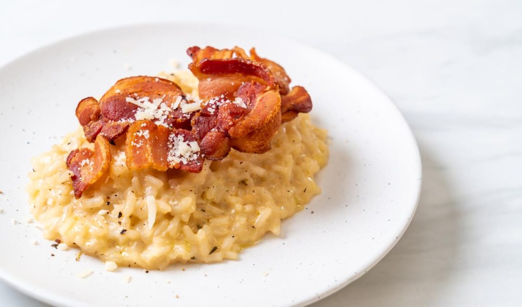 Risotto alla carbonara