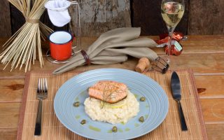 Risotto allo champagne