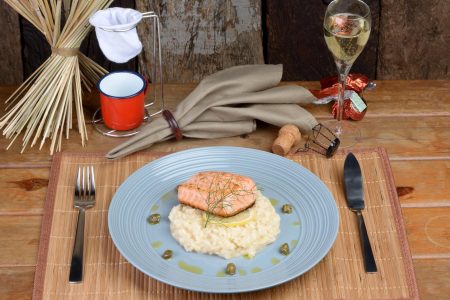 Risotto allo champagne