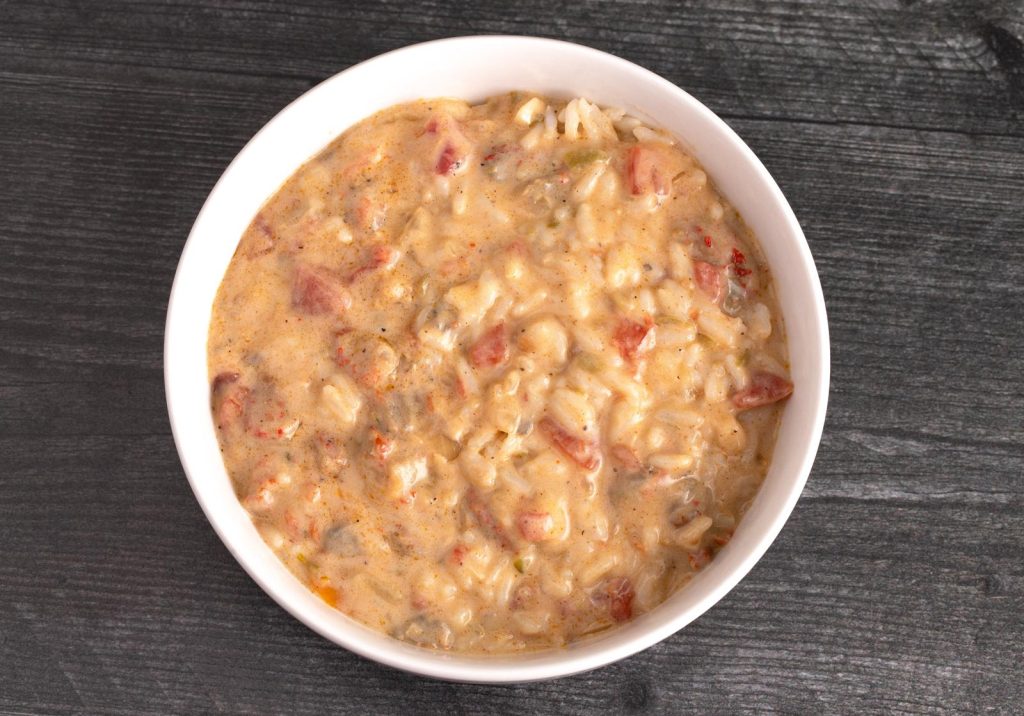 Risotto con gamberetti