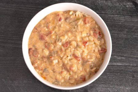 Risotto con gamberetti