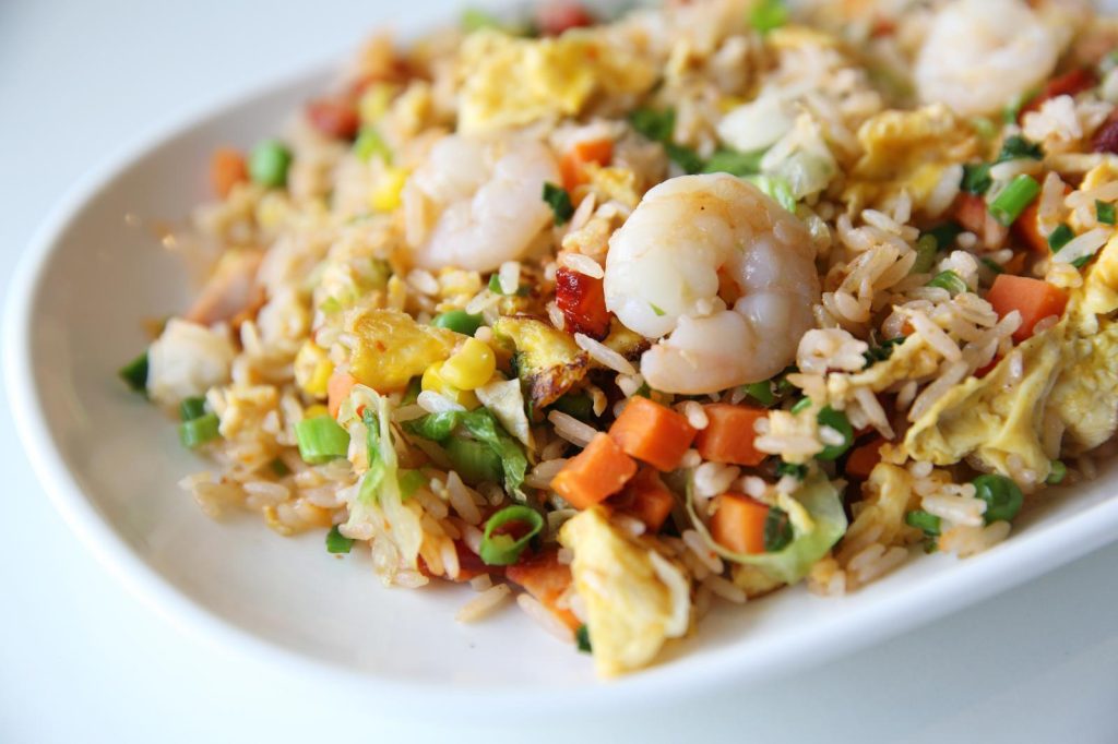 Risotto con gamberi