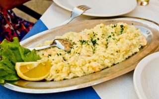 Risotto gamberi e limone