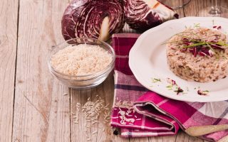 Risotto radicchio e taleggio