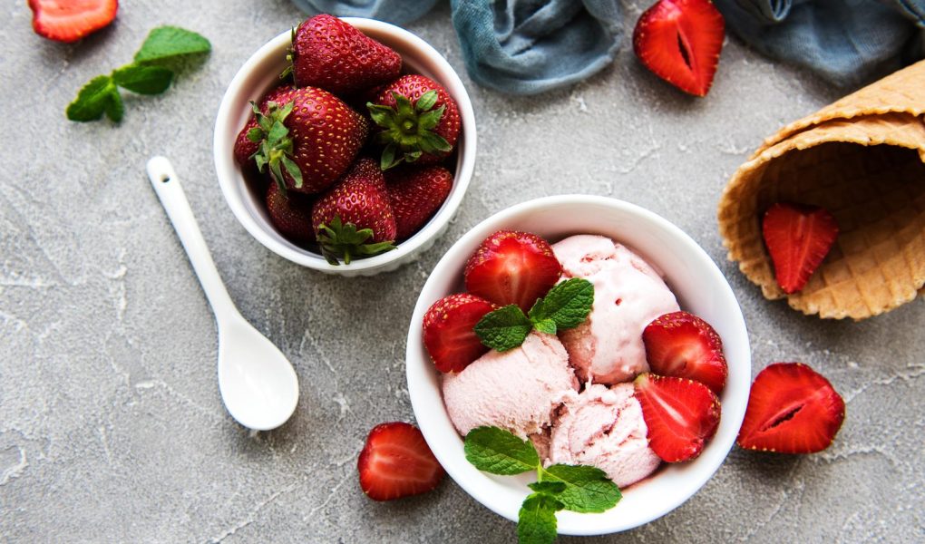 Semifreddo alle fragole