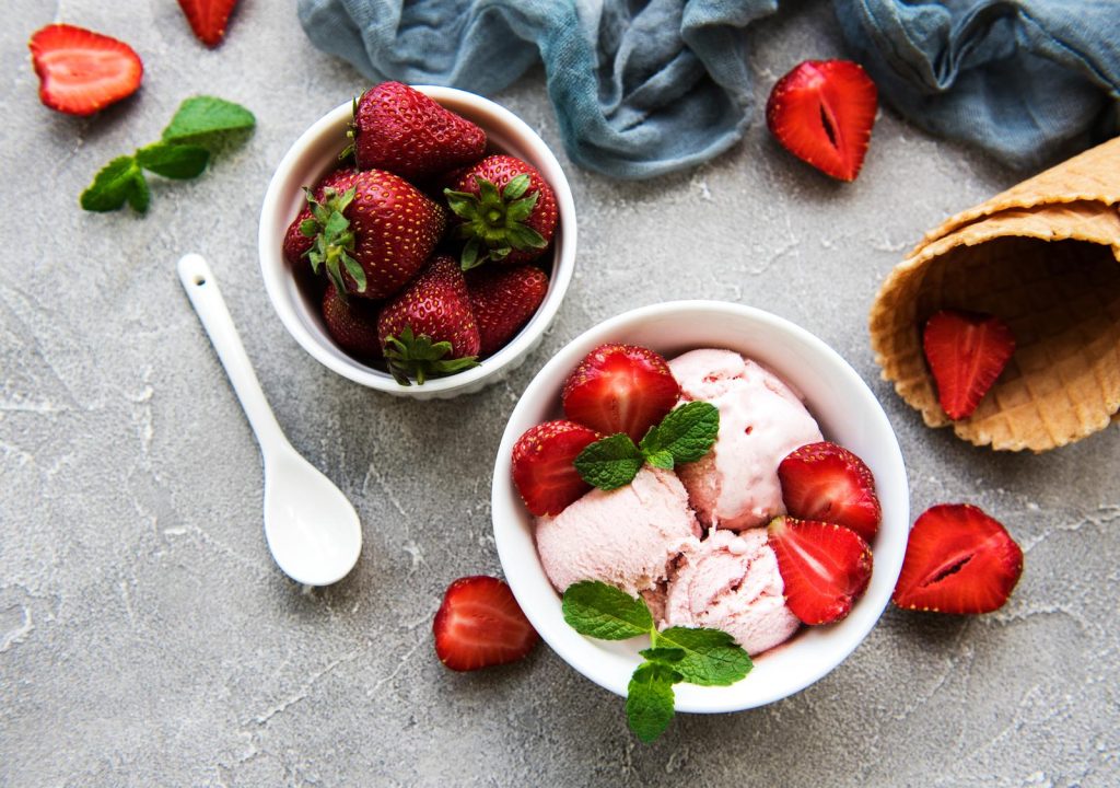 Semifreddo alle fragole