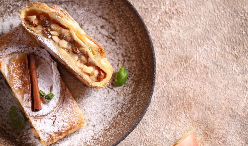 Strudel con pasta sfoglia