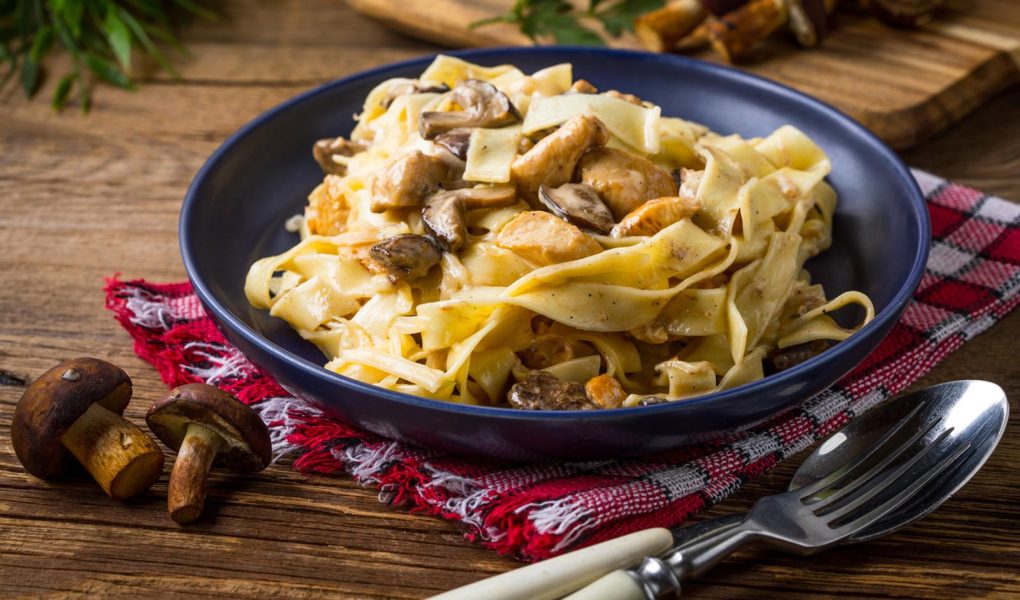 Tagliatelle alla boscaiola