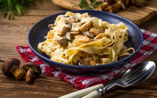 Tagliatelle alla boscaiola