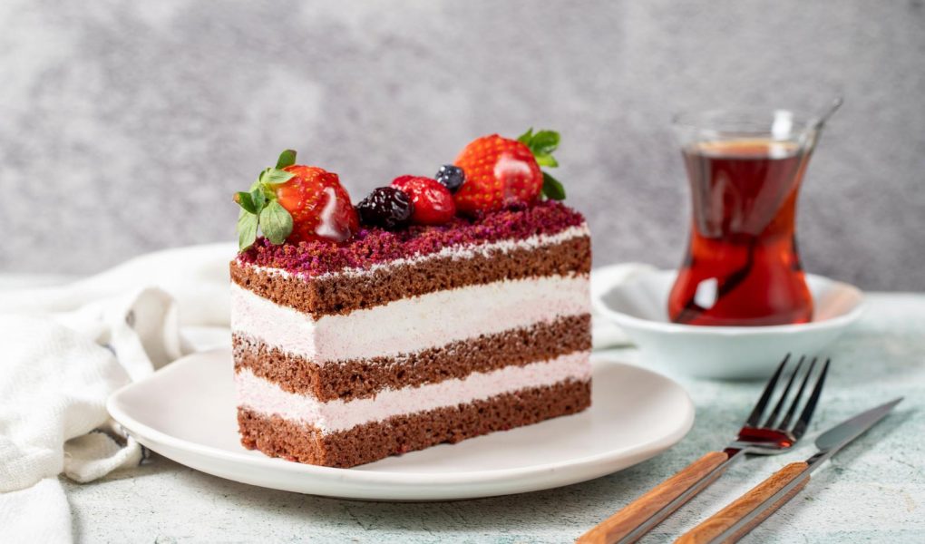 Torta Kinder fetta al latte